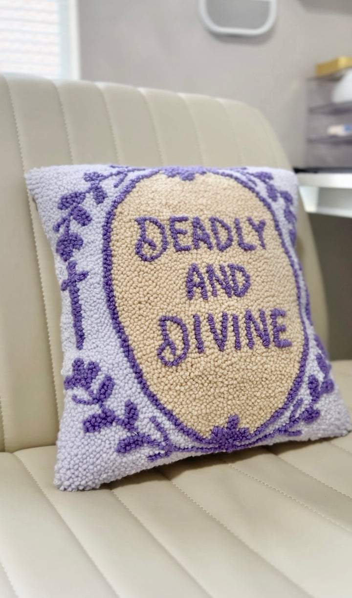 Deadly & Divine Powerless Pillow (SAMPLE SOLD AS IS)