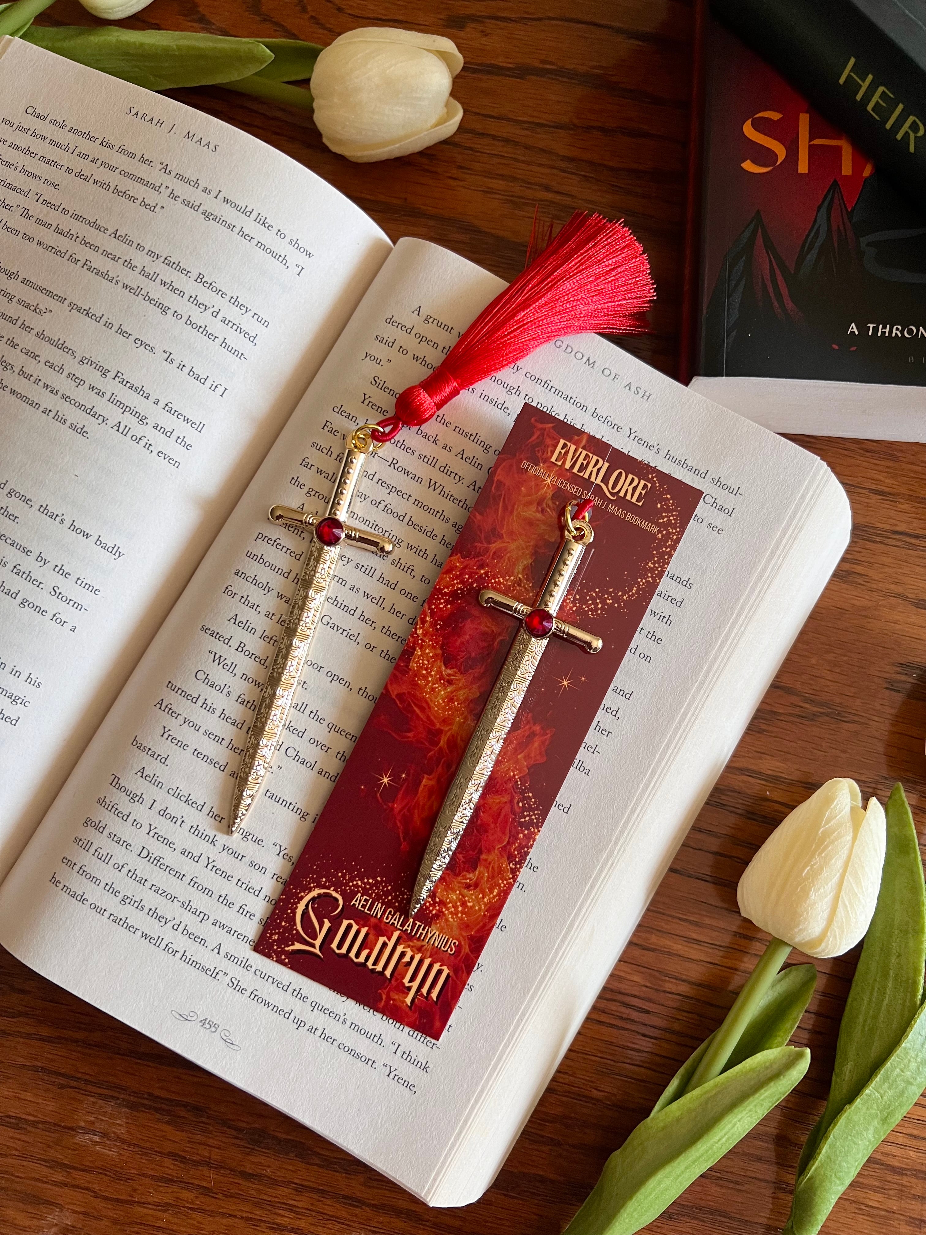 Goldryn Sword Bookmark