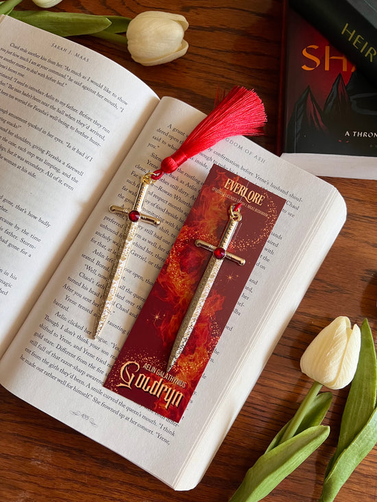 Goldryn Sword Bookmark