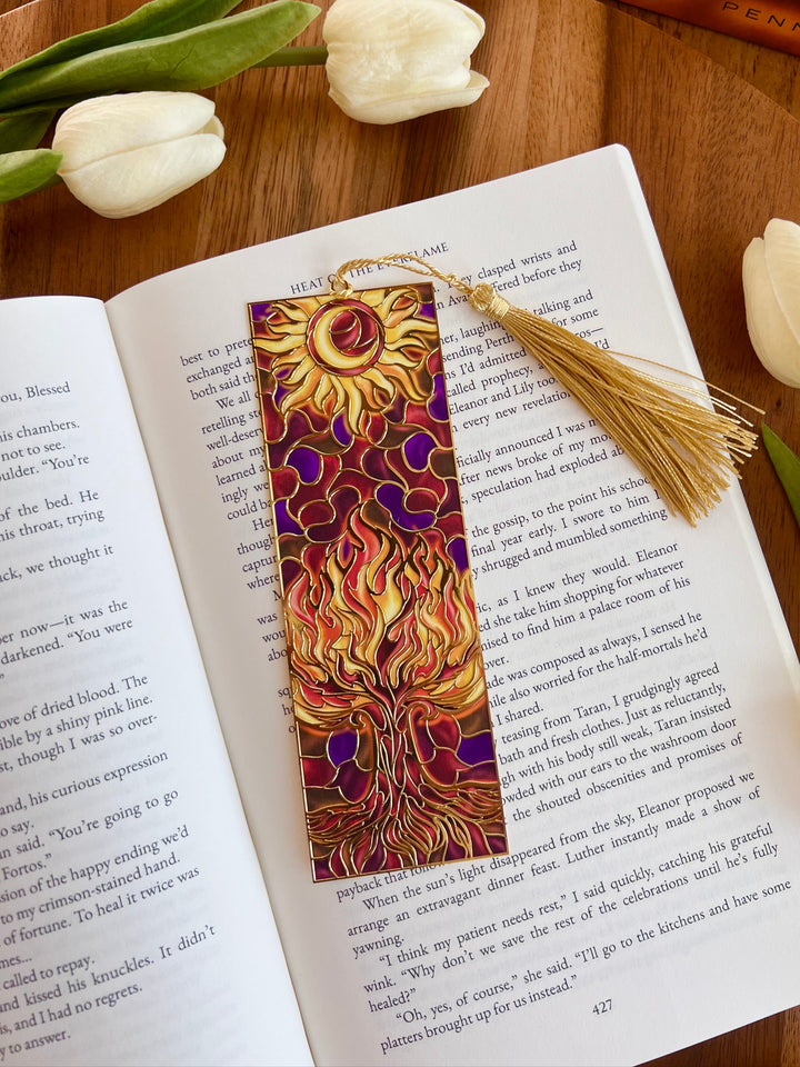 Everflame Stained Glass Bookmark