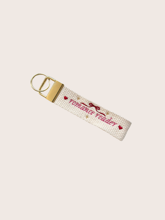 Romance Reader Key Charm image 0