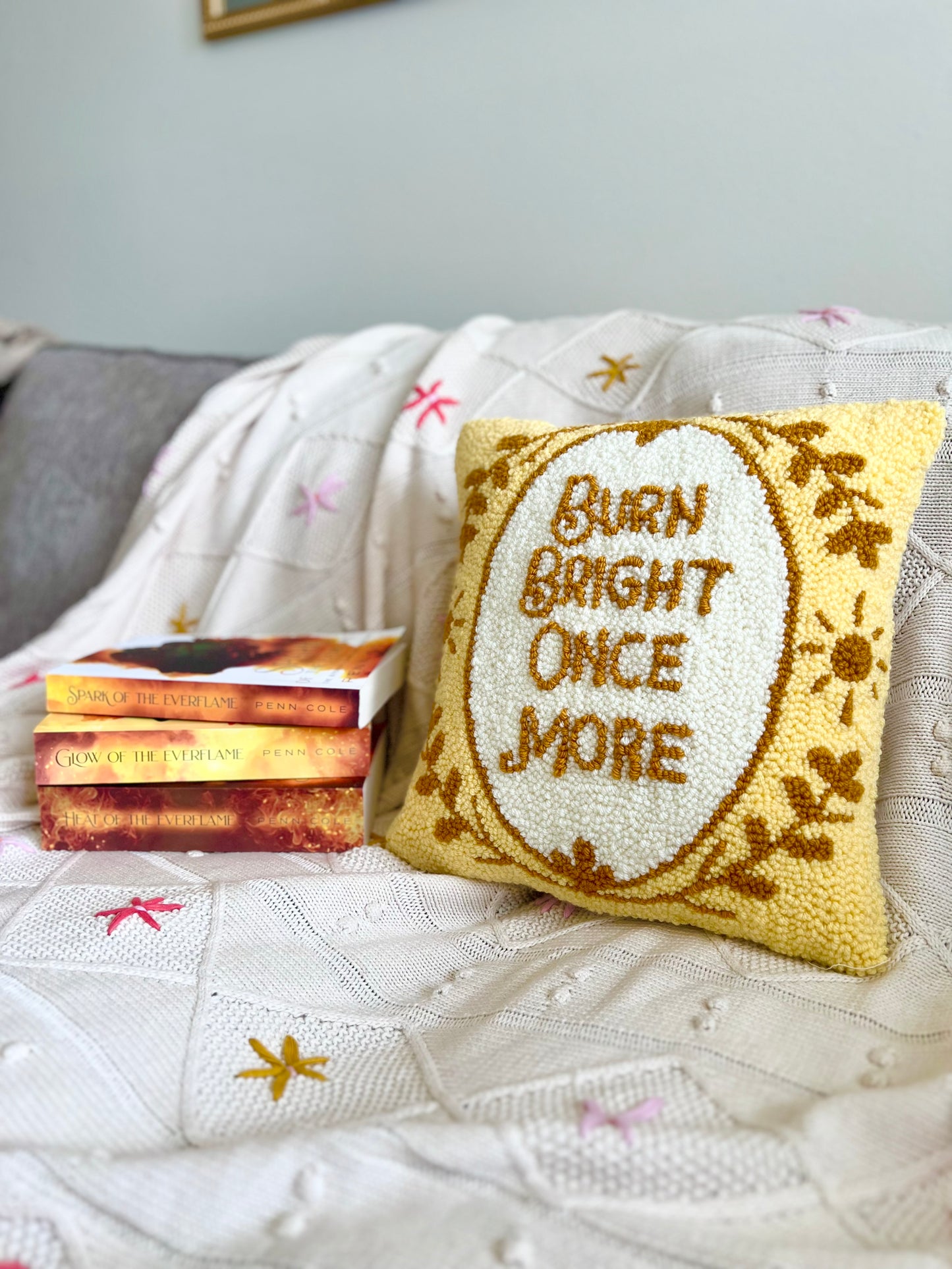 Burn Bright Once More Pillow image 2