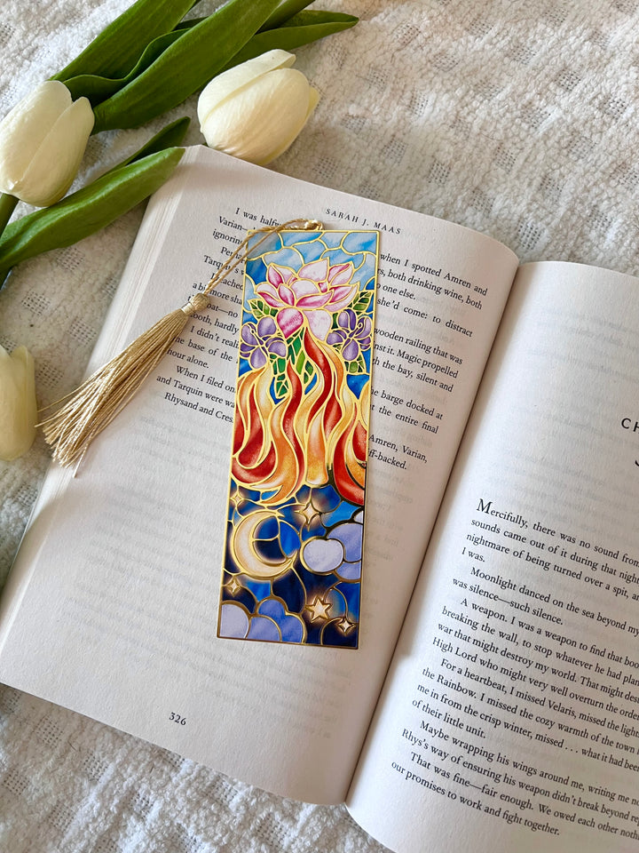 Feyre's Dresser Stained Glass Bookmark