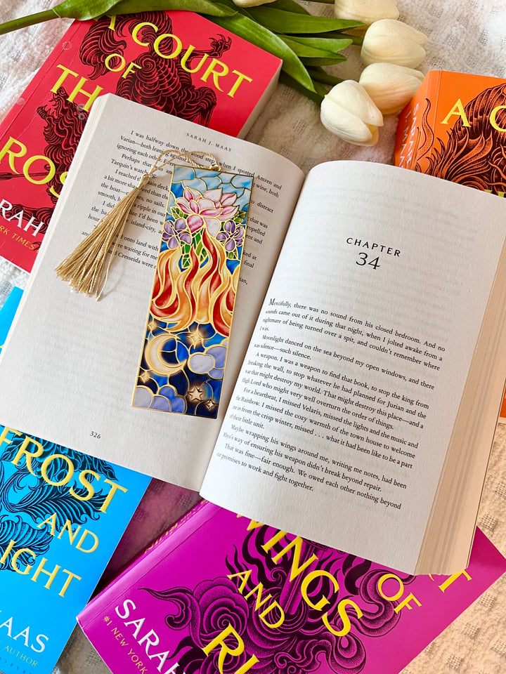 Feyre's Dresser Stained Glass Bookmark